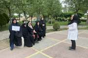 برگزاری جلسات آموزشی  به مناسبت روز جهانی فشارخون در منطقه چهاردانگه شهرستان اسلامشهر